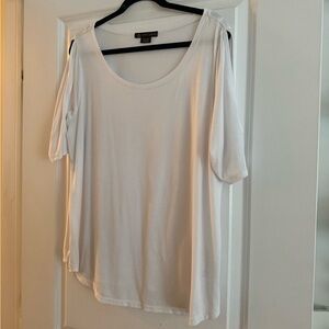 Plus Size 2X White T-Shirt